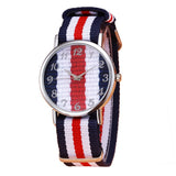 Luxury Fashion Canvas Mens Watch