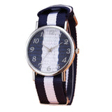 Luxury Fashion Canvas Mens Watch