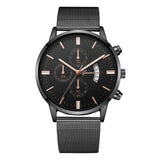 Men Watch Stainless Steel Sport