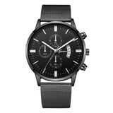 Men Watch Stainless Steel Sport