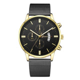 Men Watch Stainless Steel Sport