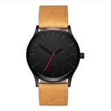 Men Matte Belt Wrist Watch