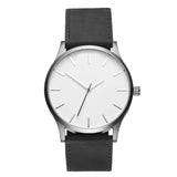Men Matte Belt Wrist Watch
